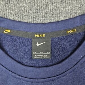 Nike Therma Fleece Crewneck‎ Sweatshirt Mens XXL Color Block Pullover Training